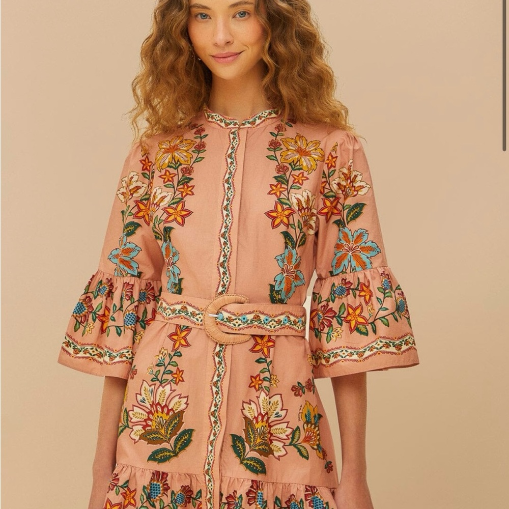 Farm Rio mini dress. Worn once.